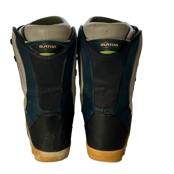 Burton Moto Snowboard Boots Mens Size 9.5 Blue Gray Traditional Lace Vintage - Picture 6 of 13